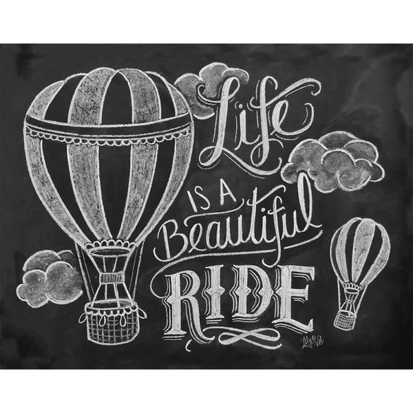 Lily & Val Life Is A Beautiful Ride Art Print