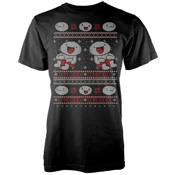 Odd1sOut I'm Odd Festive Black T-Shirt