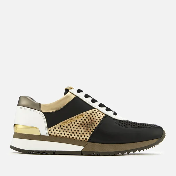 MICHAEL MICHAEL KORS Women's Allie Trainers - Black/Pale Gold