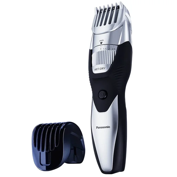 Panasonic ER-GB52 Nass und Trocken Bartschneider und Körpertrimmer (19x Schnittlängen, Körper Attachment) – Schwarz