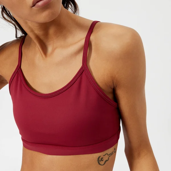 Reebok Women's Hero Rebel Sports Bra - Urban Maroon