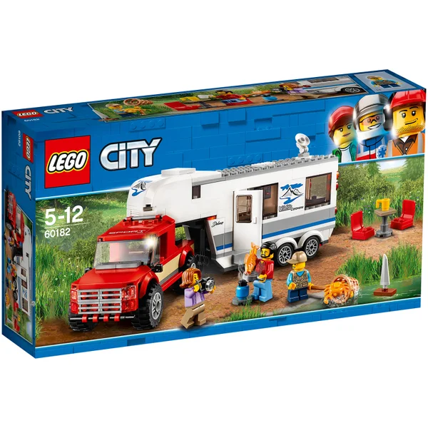 LEGO City Great Vehicles: Pickup and Caravan (60182)