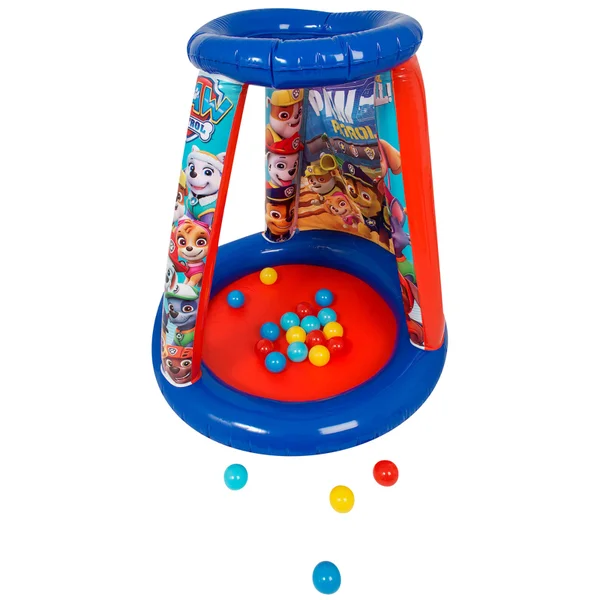 Paw Patrol Playland Round Inflatable Ball Pit with 20 Balls