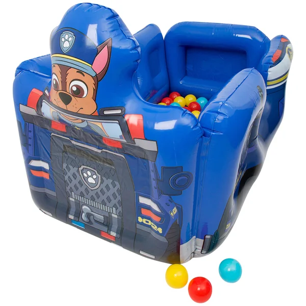 Paw Patrol Chase Vehicle Inflatable Ball Pit with 10 Balls