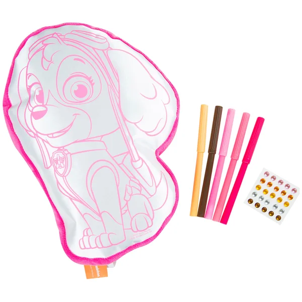Paw Patrol Skye Colour Your Own Cushion Craft Set