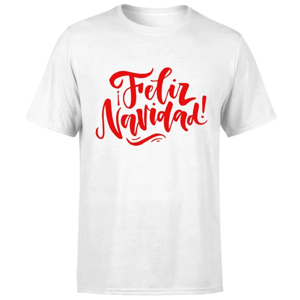 Feliz Navidad T-Shirt - White