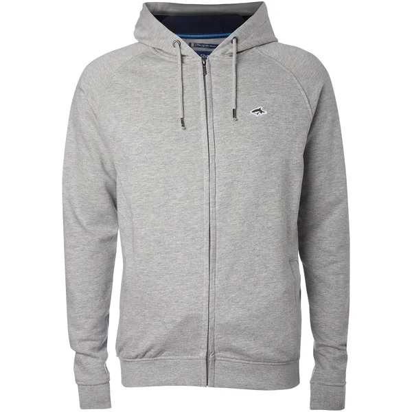 Le Shark Men's Lombard Zip Through Hoody - Light Grey Marl
