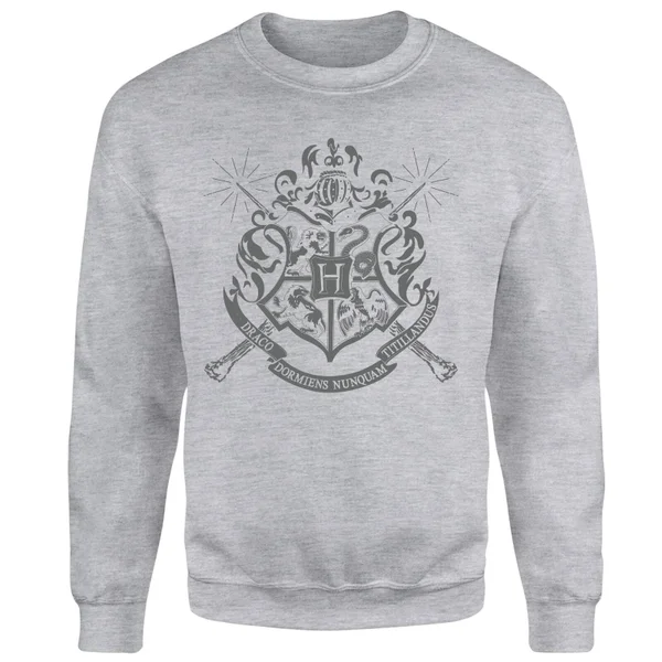 Harry Potter Draco Dormiens Nunquam Titillandus Männer Sweatshirt - Grau