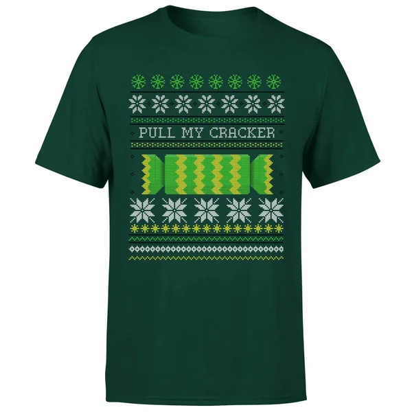 Pull My Cracker T-Shirt - Forest Green