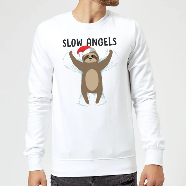 Slow Angels Sweatshirt - White