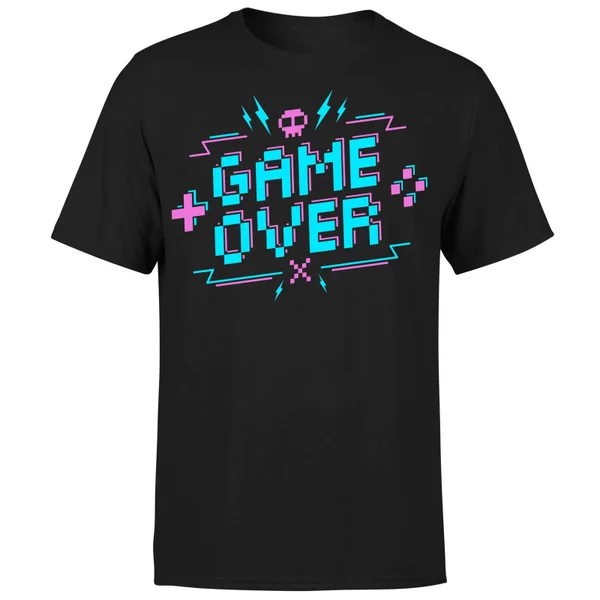 Game Over Gaming T-Shirt - Black