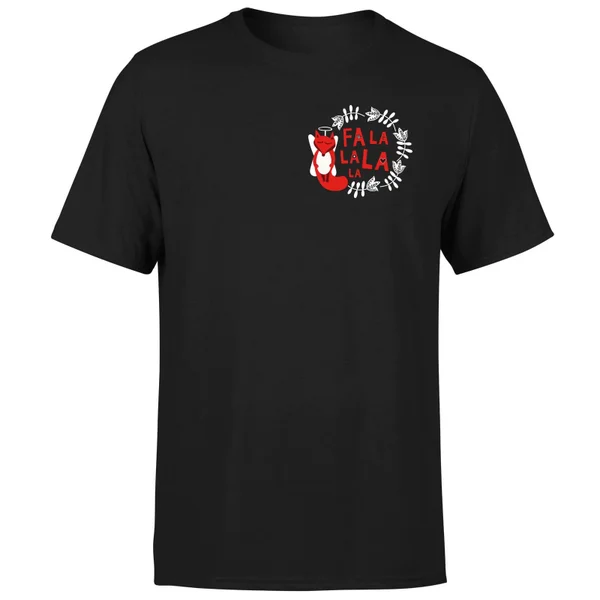 Fa La La La La T-Shirt - Black