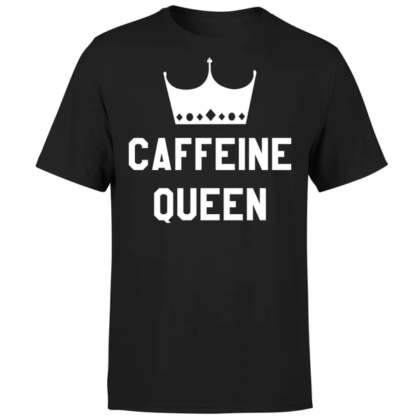 Caffeine Queen T-Shirt - Black