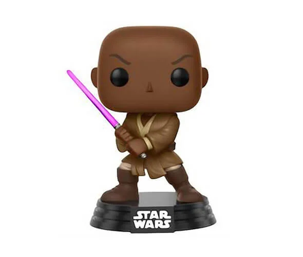 Star Wars Mace Windu EXC Pop! Vinyl Bobble Head Figure