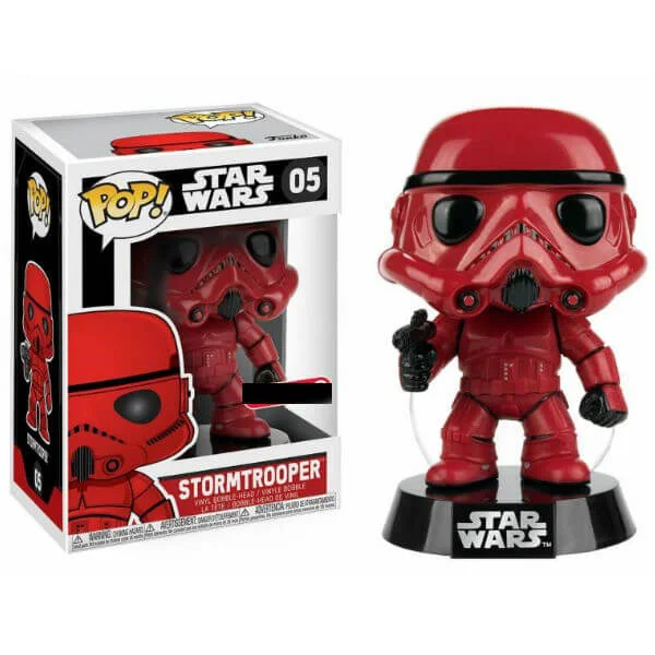 Star Wars Red Stormtrooper EXC Pop! Vinyl Figure