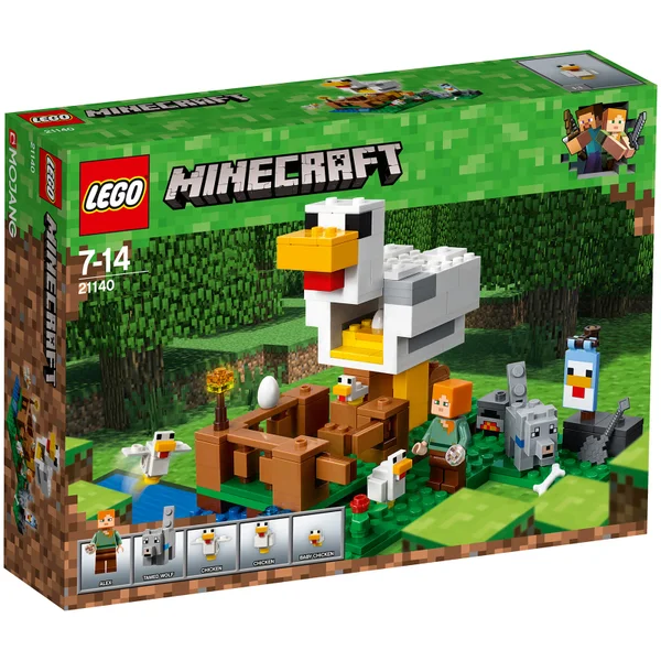LEGO Minecraft: The Chicken Coop Building Set (21140)