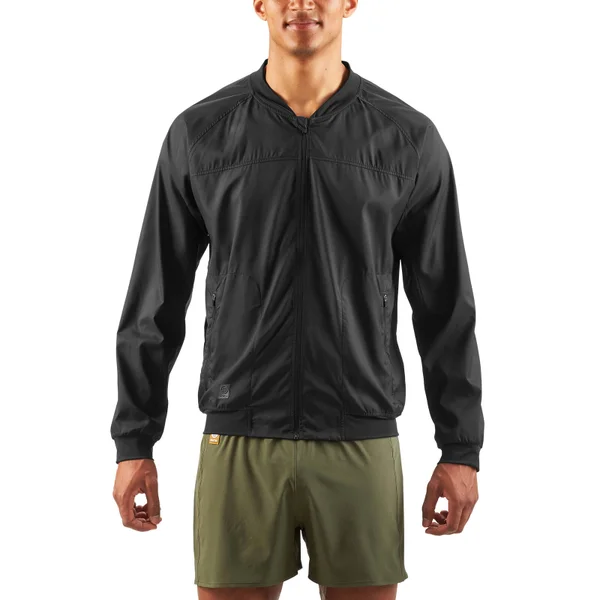 Skins Activewear Men's Vayder Bomber Jacket - Black