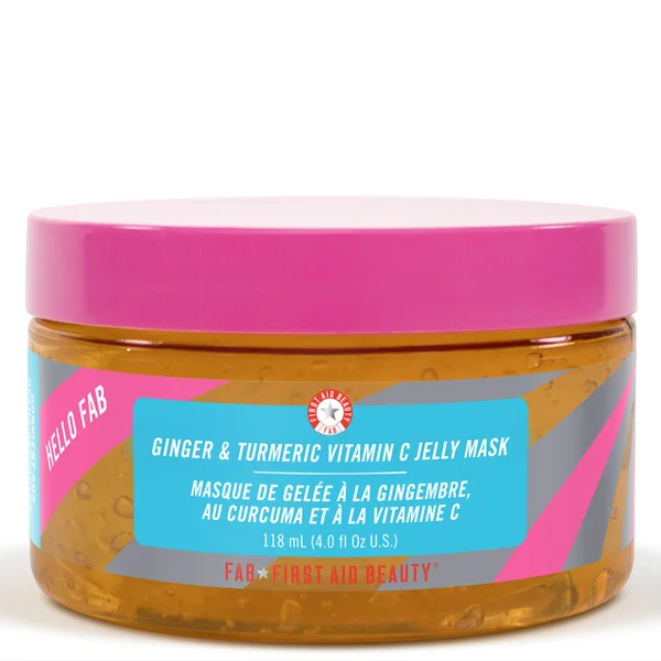 First Aid Beauty Hello FAB Ginger and Turmeric Vitamin C Jelly Mask