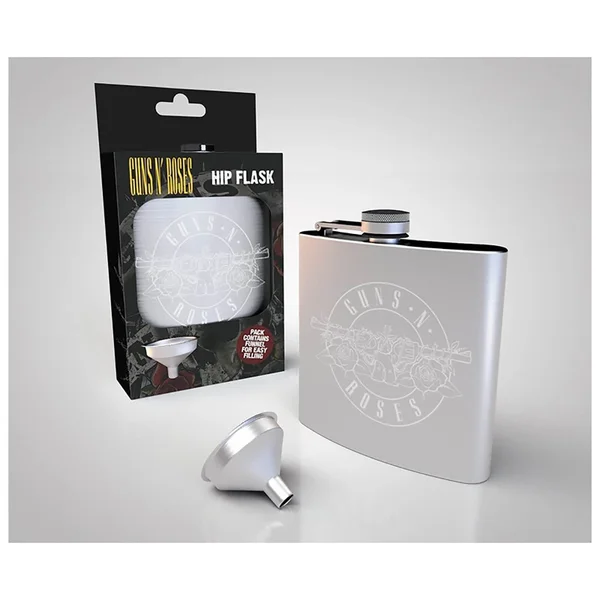 Guns N' Roses Logo Hip Flask
