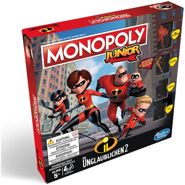 Hasbro Gaming The Incredibles Monopoly - Junior