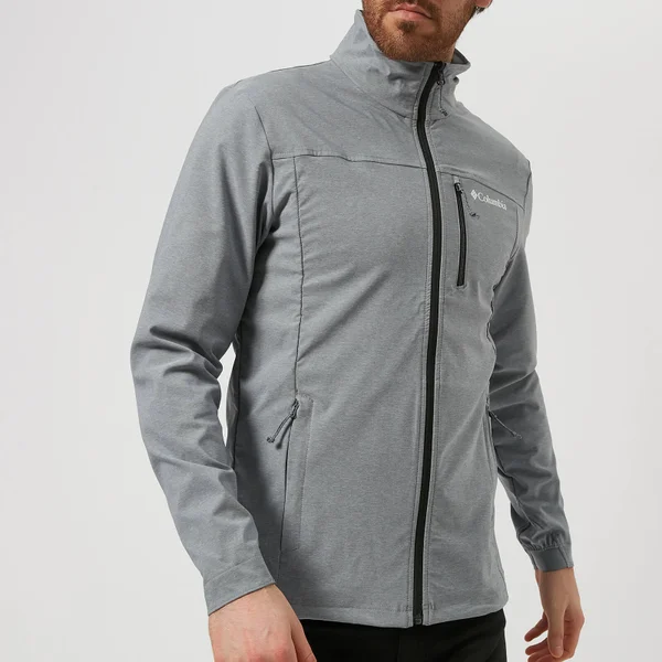 Columbia Men's Heather Canyon Hoodless Jacket - Grey Ash Heather