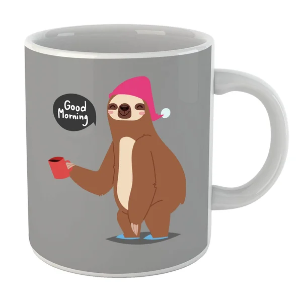 Sloth Good Morning mok