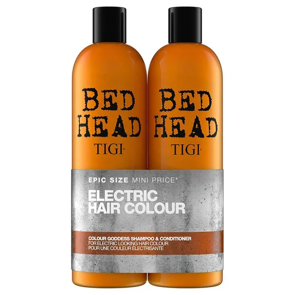 شامبو وبلسم بالزيت Colour Goddess من TIGI Bed Head للشعر المصبوغ (2 × 750 مل)