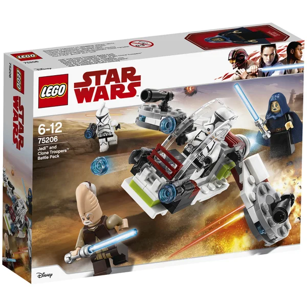 LEGO Star Wars Classic: Jedi and Clone Troopers Battle Pack (75206)