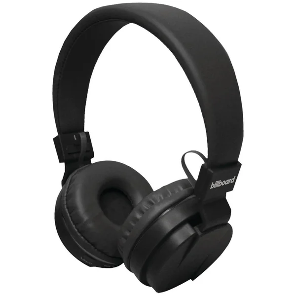 Billboard On Ear Bluetooth Wireless Headphones - Black