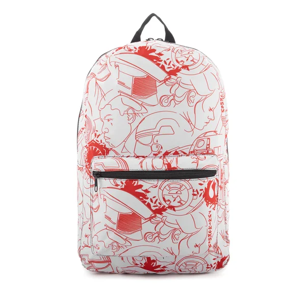 Star Wars: The Last Jedi Quick Turn Red Salt Sketch Bag - White