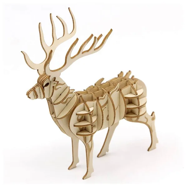 Incredibuilds Harry Potter Stag Patronus 3D Wooden Model Kit