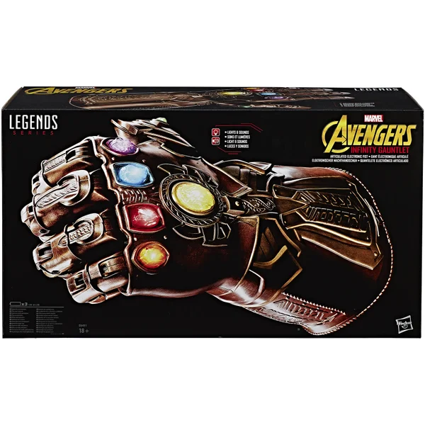 Hasbro Avengers Infinity War Marvel Legends Replica Thanos Infinity Gauntlet