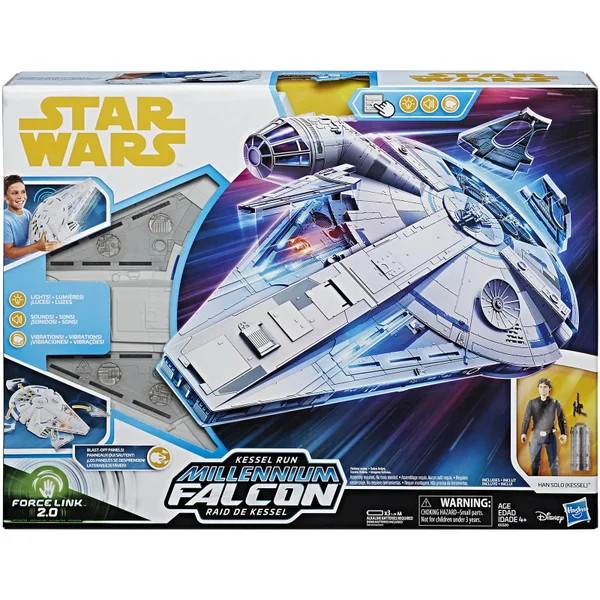 Solo: A Star Wars Story: Kessel Run Millennium Falcon & Han Solo Figure