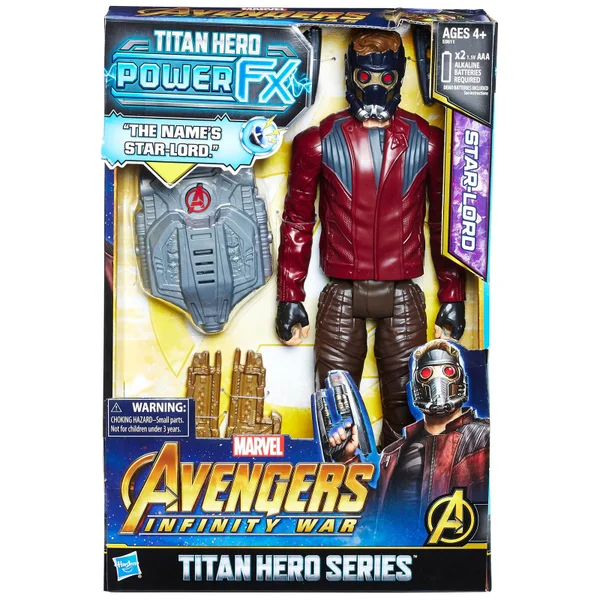 Hasbro Marvel Avengers Infinity War Titan Heroes Power FX Star-Lord Action Figure