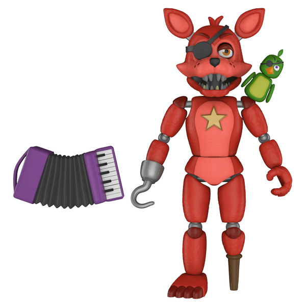 Five Nights at Freddy's Pizza Simulator Rockstar Foxy Action Figure
