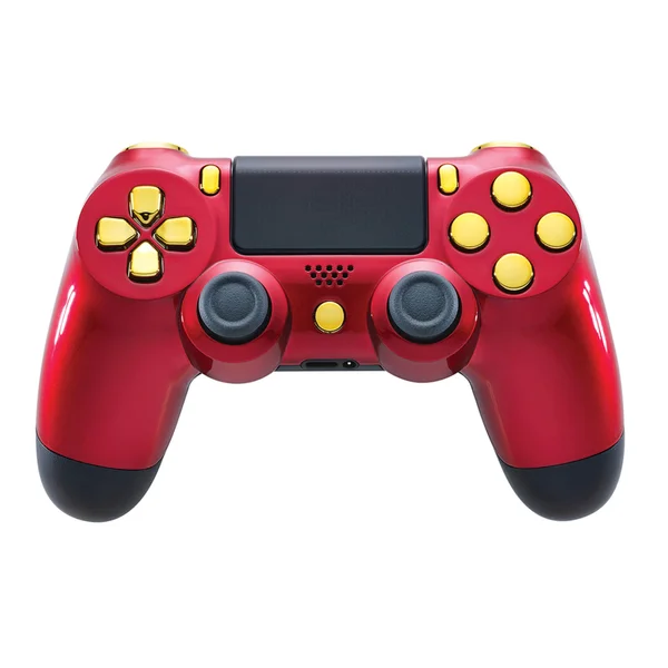 Playstation 4 Controller - Crimson Red & Gold