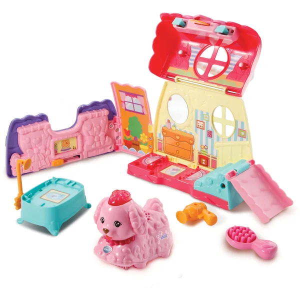 Tut Tut Animo - Mon p'tit sac salon de toilettage (+Bijou le caniche à frou-frou) - Vtech