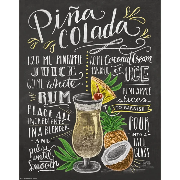 Lily & Val Pina Colada Print
