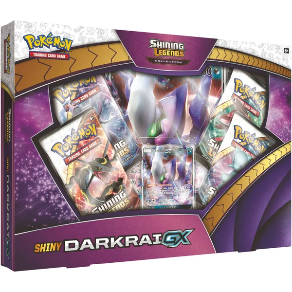 The Pokémon TCG: Shining Legends Collection Shiny Darkrai-GX