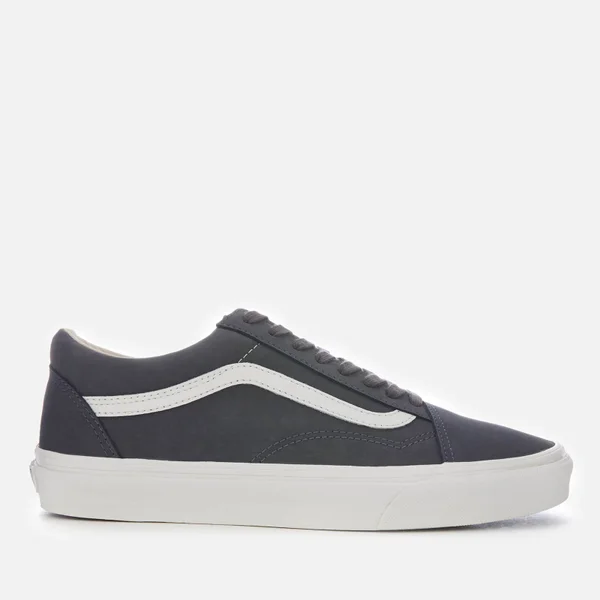 Vans Men's Old Skool Vansbuck Trainers - Asphalt/Blanc Dec Blanc