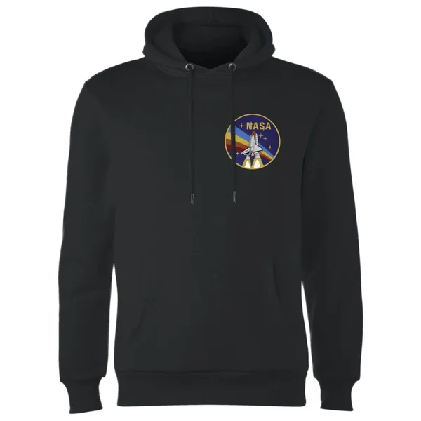 NASA Vintage Rainbow Shuttle Hoodie - Schwarz