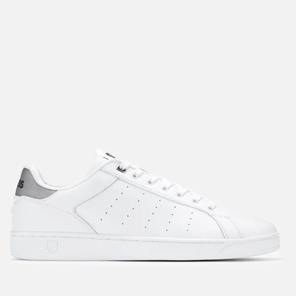 K-Swiss Men's Clean Court CMF Trainers - White/Black
