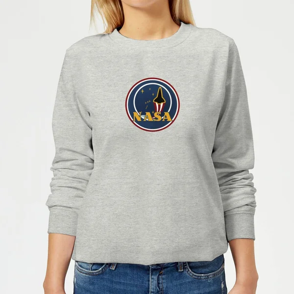Sweat Femme NASA - Gris