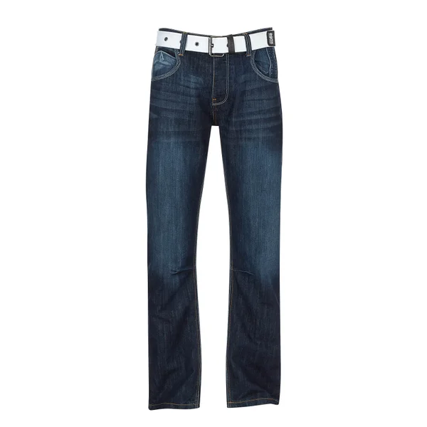 Crosshatch Men's New Baltimore Jeans - Dark Wash