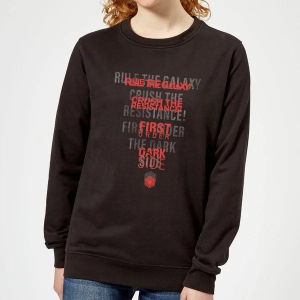 Star Wars Dark Side Echo Black Women's Sweatshirt - Black