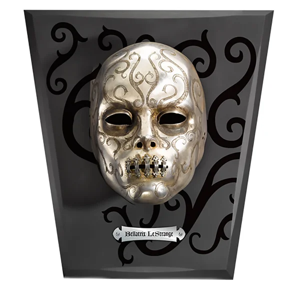 Harry Potter Bellatrix Lestrange's Mask with Wall Display