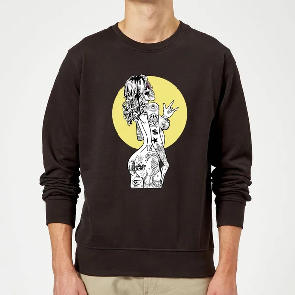 Rum Knuckles Lady Rad Sweatshirt - Black