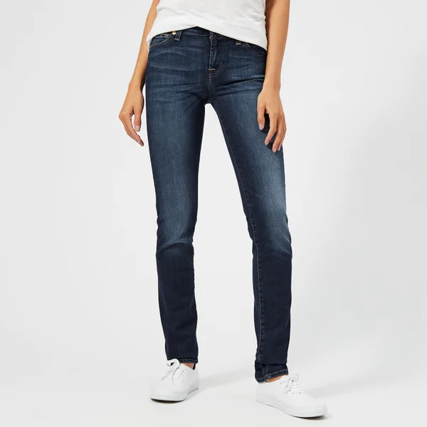 7 For All Mankind Women's Mid Rise Roxanne Jeans - Bairduchess