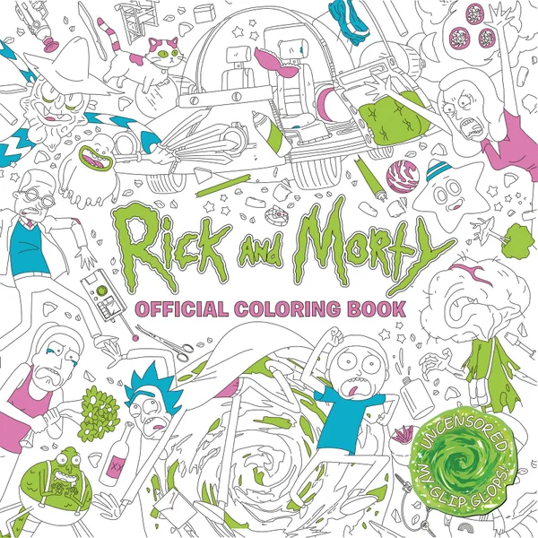 Rick and Morty Colouring Book (Paperback)