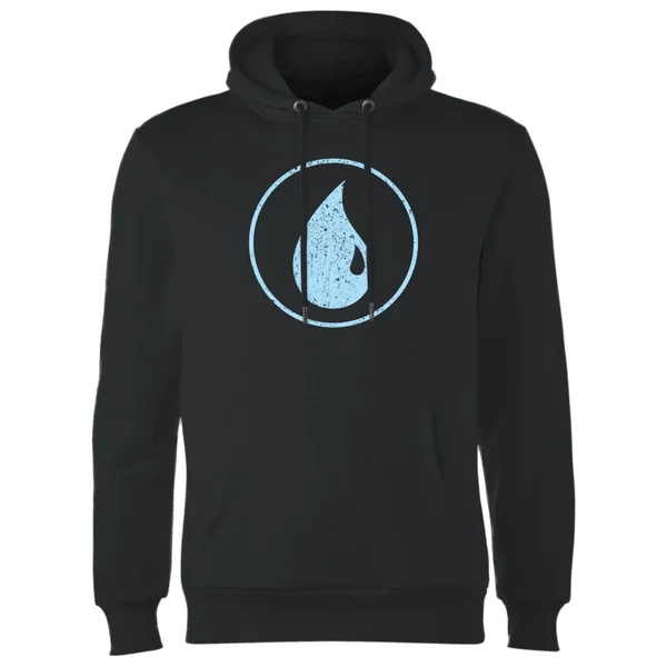 Magic The Gathering Mana Blue Hoodie - Black
